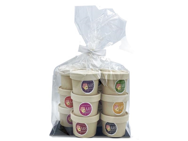 Ijs-bekers, per 12 stuks assortiment