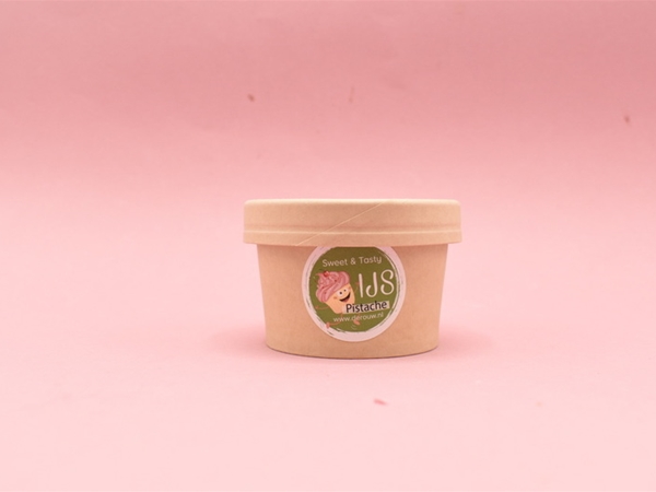 Ijs-beker PISTACHE . per stuk, 100ml