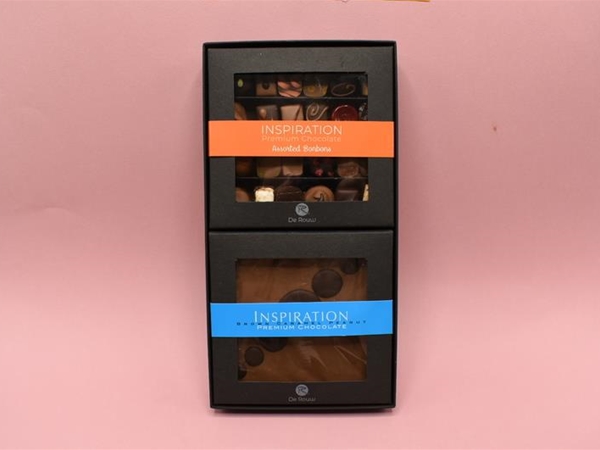 2er Presentbox 1xbar 1x Bonbons