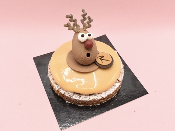 Pecan-Caramelmousse-taart 6-8 pers