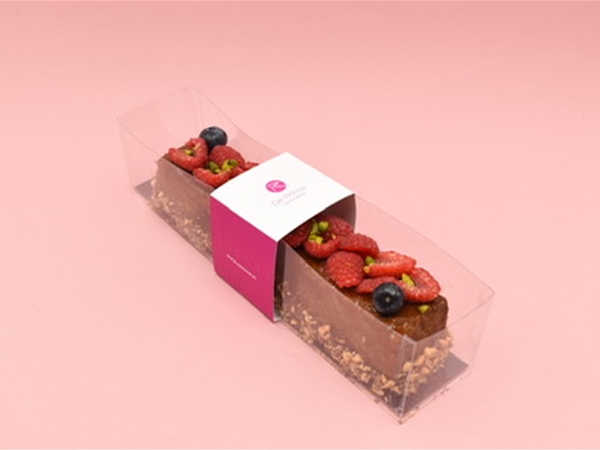 Japanse cake FRAMBOZEN VEGANISTISCH