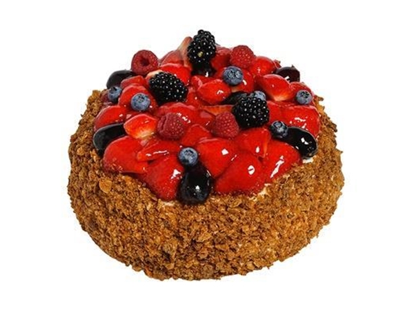 Grote Vruchtentaart (ROOD FRUIT) 12-14 p