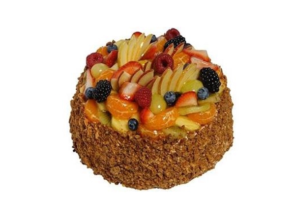 Kleine Vruchtentaart (gem.fruit) 8 pers