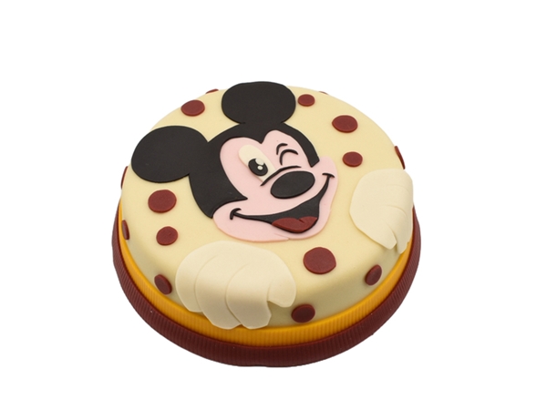 Mickey mouse taart