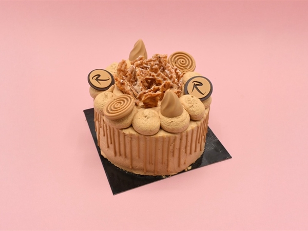 Stapeltaart: Koffie-caramel