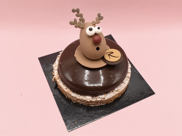 Pinda-Chocoladeganache-taart 6-8 pers