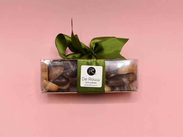 Hartjes chocolade(melk,puur,dulcey)
