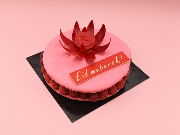 Frambozen Macaron taart EID MUBARAK